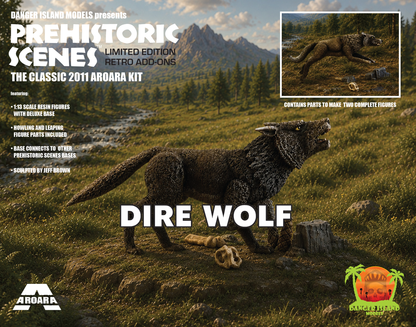 Prehistoric Scenes - AROARA Dire Wolf reissue