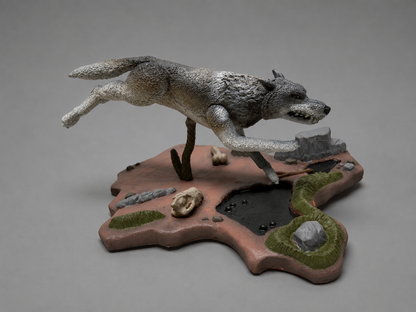 Prehistoric Scenes - AROARA Dire Wolf reissue